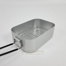 캠핑 사각 반합 1리터 찜망포함, 사각반합(반합+찜망+파우치)