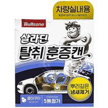 불스원 살라딘 훈증캔 에어컨 히터 탈취제, 훈증캔 실내용 쿨아쿠아, 1개, 1개입