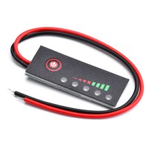 전기테스터기 휴대용검침기 디지털테스터기 1S 2S 3S 4S 5S 6S 4.2V 25.2V 리튬 배터리 이온 용량 표시기, 01 4.2V