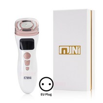 고주파마사지기 고주파 마사지기 초음파 온열적외선 얼굴 피부 홈케어 리프팅마사지기 간편한관리 가볍고 휴대편리 미니 HIFU 기계 노화 방지 휴대용 EMS 향상 장치 전문 무선 주파수, Hifu 2.0 Eu 플러그
