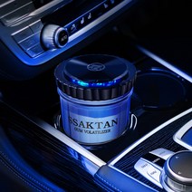 싹탄 차량용 고급 방향제 디퓨저 휘산기 실내 탈쥐제 무드등, 시트러스, 1개