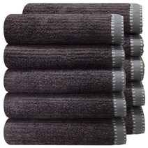 호텔수건 로얄뱀부얀 200g 국산, 10장, 로얄그레이