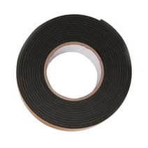 스펀지 테이프 흑색 폭 50mm 두께3mm 스폰지 EVA 쿠션 방음 모서리 코너 보호, 1개