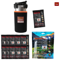 바로쿡 텀블러 400ml 다목적 발열 용기 + 바로쿡 발열제 20g 11개
