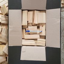 에코그린 편백나무 마른 미니장작 불쏘시개 캠핑장작 5kg 2개