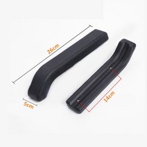 경량휠체어 부품 JayCreer 휠체어 팔 패드, 2.2PCS