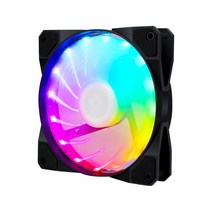 MUCAI 120mm 팬 냉각 쿨러 PC 케이스 4PIN 3PIN 라디에이터 컴퓨터 섀시 12V 12cm Ventilador RGB, [06] F, [01] 1 PCS