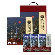 [선물세트] 6년근 홍삼 천기 30포 + 쇼핑백, 2세트