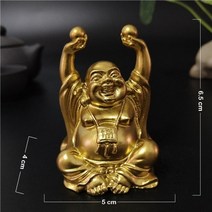 납골당꾸미기 납골당미니어처 봉안당꾸미기 불교용품 불상 부처님 미니어처 웃음, 금4
