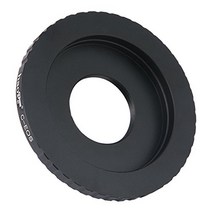 Haoge Manual Lens Mount Adapter for C-Mount CCTV Cine Movie Film Lens to Canon EOS Rebel 80D 70D 60D, 1