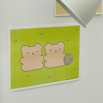 riso poster 피크닉 무우우