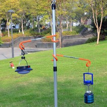 랜턴걸이 램프걸이 다용도 캠핑 글램핑 카라반G/OPD:GAON0107G +Y7