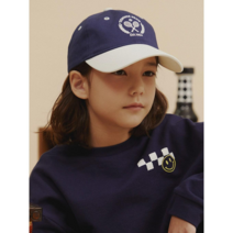 [슈펜키즈] [테니스클럽] 키즈 배색 볼캡 그린 FREE *당일발송*_천호점