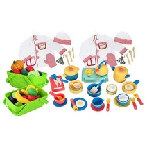 과일 야채모형 주방 셰프놀이 풀세트 표현력 5살아이 여자어린이 역할놀이 키즈카페 여아용 집안일