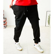 48사이즈 남자 빅사이즈 카고 조거팬츠 밴딩슬랙스