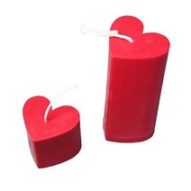 하트 기둥 캔들몰드 필라PC몰드 오브제 캔들 양초 만들기 DIY (대), 대, 1개