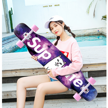 JS-BOD064 롱보드 42인치 초보 입문용 댄싱 스케이트보드, 35