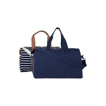 Madden Girl 2 For 1 Weekender, 03- Navy/White Stripe