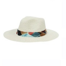 KMOMENT 여름 스트로 페도라 50대남자모자