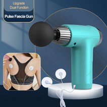 미니 근육 깊은 조직 타악기 Ems Lcd 디스플레이와 마사지 터치 스크린 근막 낮은 소음 Massagegun 6 빠른, 01 Green
