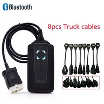 자동차 진단기 스캐너 차량 와우 스 누퍼 Wurth 진단 도구 V5.008 R2 Obd2 트럭 블루투스 keygen vd ds150e Delphis 프랑스, [03] WOW with truck cable, [03] Dutch Czech