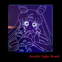 애니메이션 제로 두 3d 램프 그림 Nightlight 아이 소녀 만화 선물 야간 조명 Franxx 아크릴 라이트 보드에, 16 Acrylic Light Board