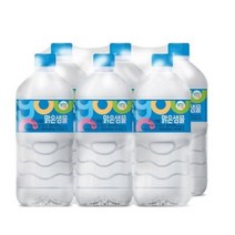 유어스 지리산 맑은샘물 2LX6개입, 2l