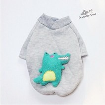 그물 빨간 고양이 봄 여름 가을 겨울 풀오버 얇은/두꺼운 양털 다양한 개 옷 애완 동물 옷 테디 베어 슈나우저, XL, 밝은 회색 양털 공룡
