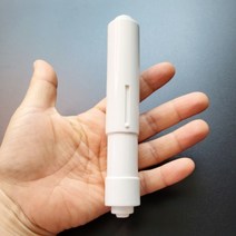 교체용 화장실 스프링 DIY 부속 액세서리 플라스틱 두루마리 욕실 휴지 화장지 교환 걸이 봉 매립형 압축 코일 부자재 매립 보빈 자재 보빙 꽂이 부품 교체 롤 환봉 심 14cm, 1개