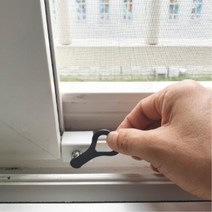 어린이 베란다 추락방지 창문 스토퍼 여닫이 고정 지지대 버팀대 생활안전