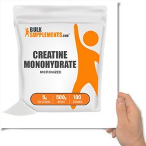 벌크서플리먼트 모노 크레아틴 파우더 500g 100서빙