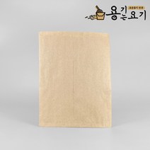 용기는요기 크라프트 2호 ~ 4호 KP 종이봉투 디저트봉투 무지봉투 식품봉투 튀김 고로케 꽈배기 호떡 도넛 군밤 붕어빵 군고구마 봉투 (1000매), KP 2호 식품지 봉투 (1000매)