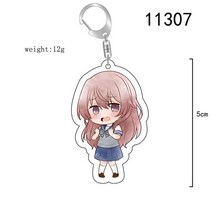 슬램덩크키링 내드레스 업 달링 키 체인 Marin Kitagawa Wakana Gojo Keyrings 아크릴 애니메이션 Sono Bis, 한개옵션1, 16 16