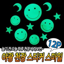 체육관 축광테이프 사무용 안전표시선 별 인테리어 스티커 발광테이프 야광 선긋기