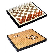 6세 뭐든 얼른 한판 자석 바둑 오목 체스 26cm 논리력향상 국수 창의력