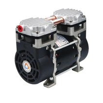 실험실 치과 오일 프리 소형 미니 마이크로 음소거 피스톤 타입 진공 펌프 110V 220V
