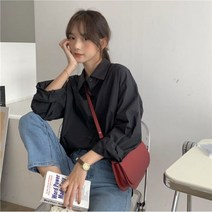미니멀리스트 캐주얼 화이트 셔츠 여성용 턴 다운 칼라 솔리드 여성 블라우스 새로운 봄 가을 탑 2022 S2XL