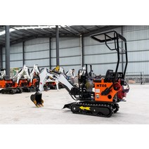 미니굴삭기 땅파는기계 굴삭기 땅파는드릴 굴삭기비트 새로운 굴삭기 가격 0.8 톤 1 톤, ht10 굴삭기