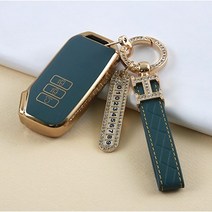 기아 차키 키커버 키링 키홀더 스마트키 TPU 키케이스, KI-07 블루