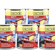 본덱스 방충용도료 매트 오일스테인 750ml 우드스테인 유성 외장용 목재방부, 뉴 로맨틱화이트