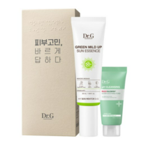 닥터지 그린 마일드 업 선 에센스 SPF 50+ PA++++ 50ml + 레드 블레미쉬 클리어 수딩폼 30ml 세트, 2세트