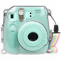 일본 후지 필름 인스탁스 Mini 9 Mini 8 Mini 8 플러스 폴라로이드, 샤이닝 클리어
