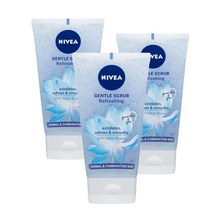 니베아 젠틀 리프레싱 페이스 스크럽 150ml Nivea Gentle Refreshing Face Scrub, 3개