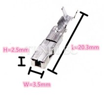 XT90단자 xt90케이블FCI Tyco 자동 압착 단자 구리 접촉 암수 핀 211cc2s1120 211CL3S2160 1.5/2.8MM 20, 01 female_01 20 Pcs