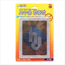 [천삼백케이] [오너클랜] 현대 접착식보수용방충망(특대형)12x16cm 2매, 단품