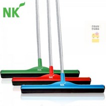 CT-176+501/510_엔케이_이중스펀지바닥밀대(70cm 봉포함) 62FE, 빨강, 150cm