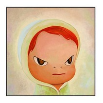 요시모토 나라 요시토모 나라 / 거실 집에 걸면 좋은 인테리어 그림액자 18, 화이트