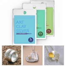 은 공예 점토 반지 만들기 재료 실 5g10g 아트 실버 클레이 999 스털링, 5g