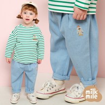 뉴스노우편안한해지데님배기팬츠