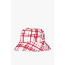 KOLON SPORT 체크 리버시블 버킷햇QERFX22320CRE